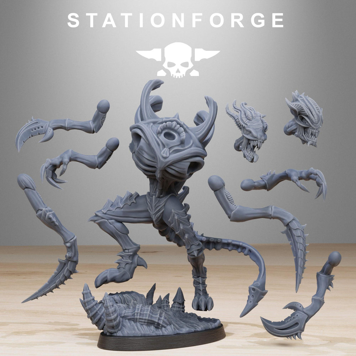 Xenarid Void Stalker – Warhammer 40k Compatible Miniature