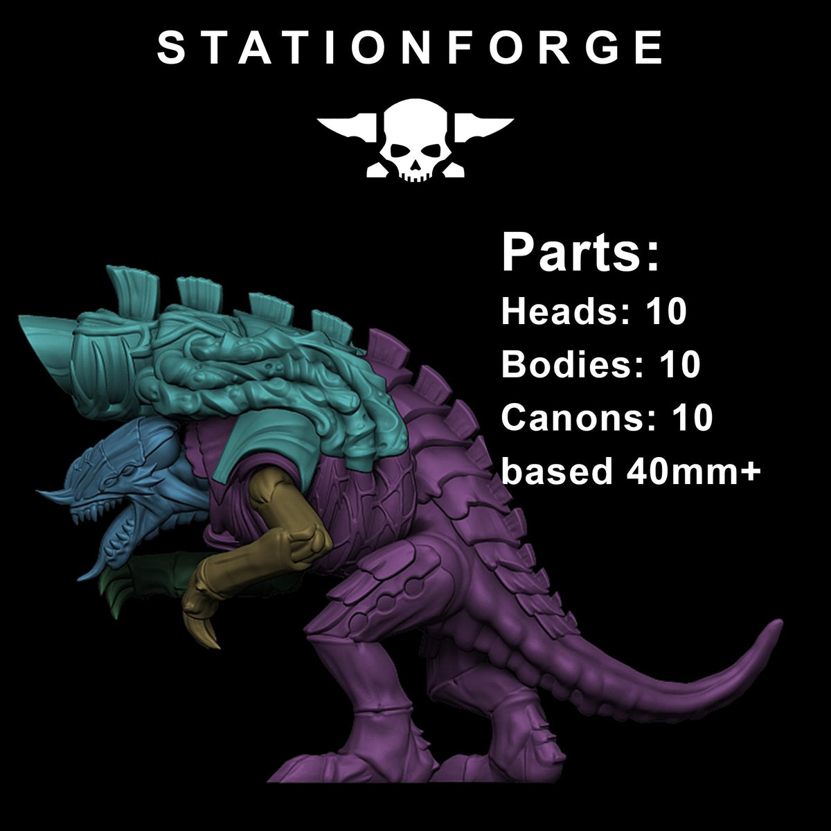 Xenarid Mortars – Warhammer 40k Compatible Miniature