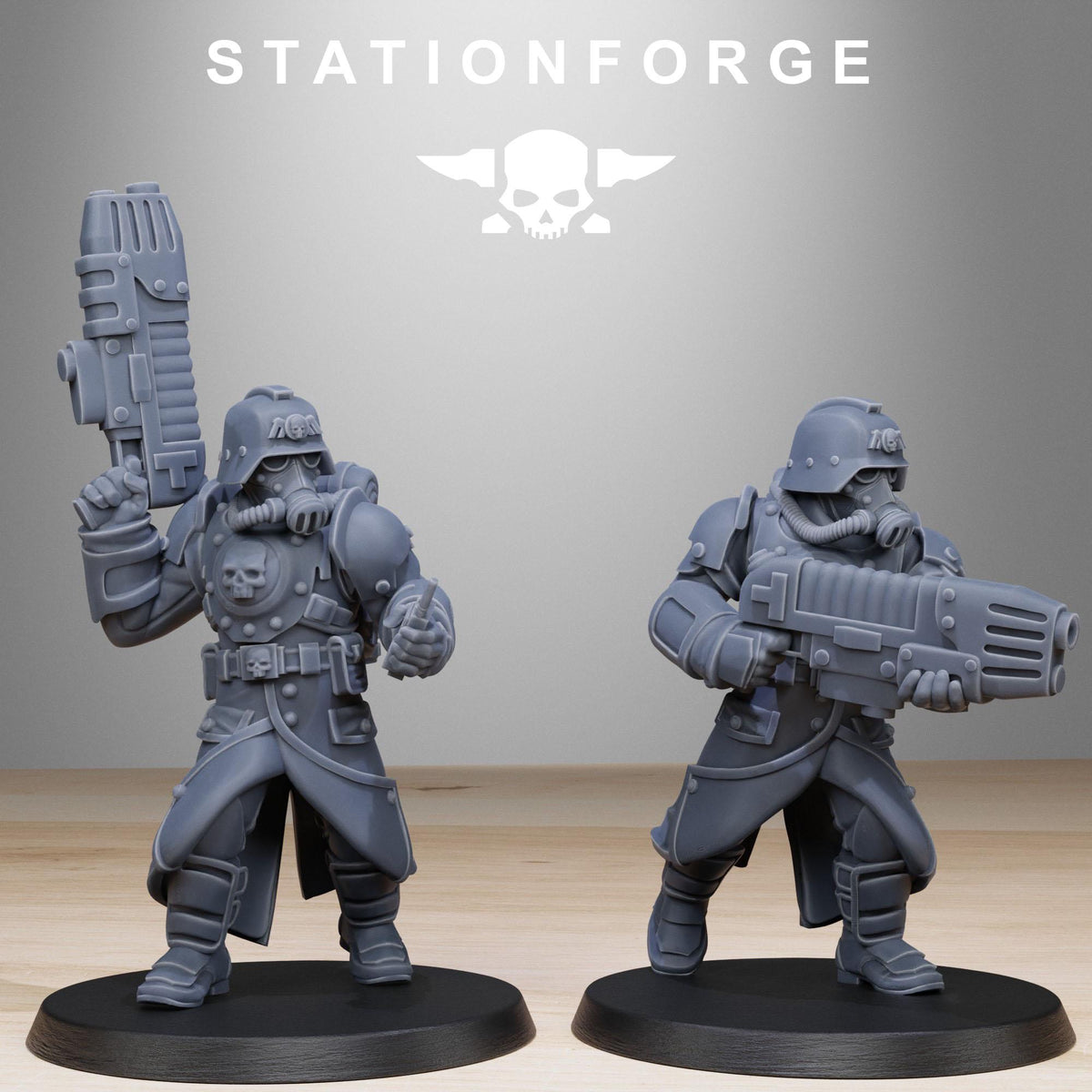 Grimguard Bombardiers – Astra Militarum Proxy