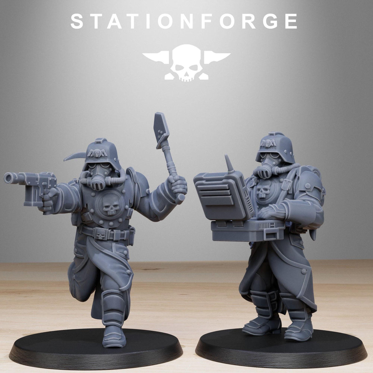 Grimguard Bombardiers – Astra Militarum Proxy