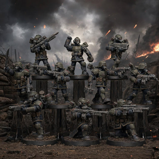 Grimguard Aero Troops – Astra Militarum Proxy
