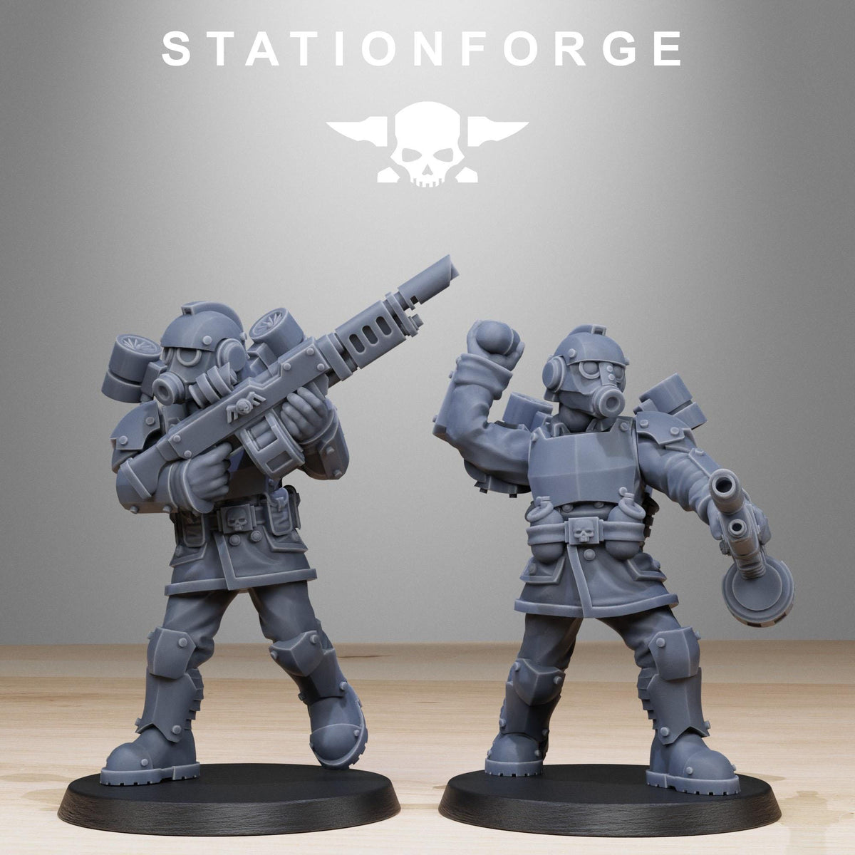 Grimguard Aero Troops – Astra Militarum Proxy