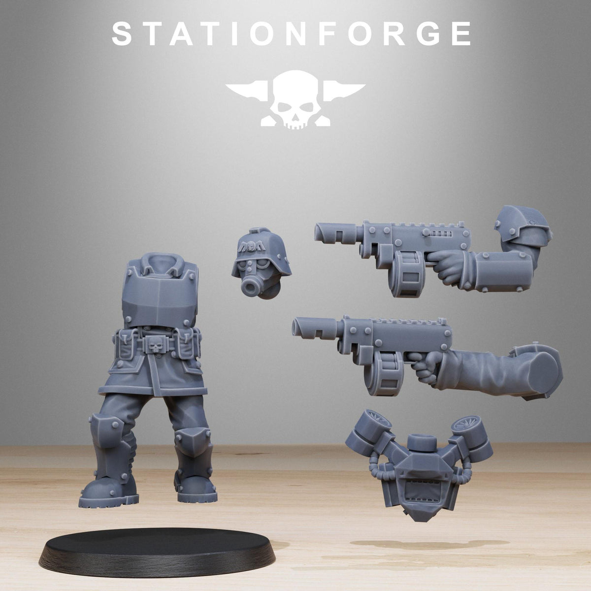 Grimguard Aero Troops – Astra Militarum Proxy