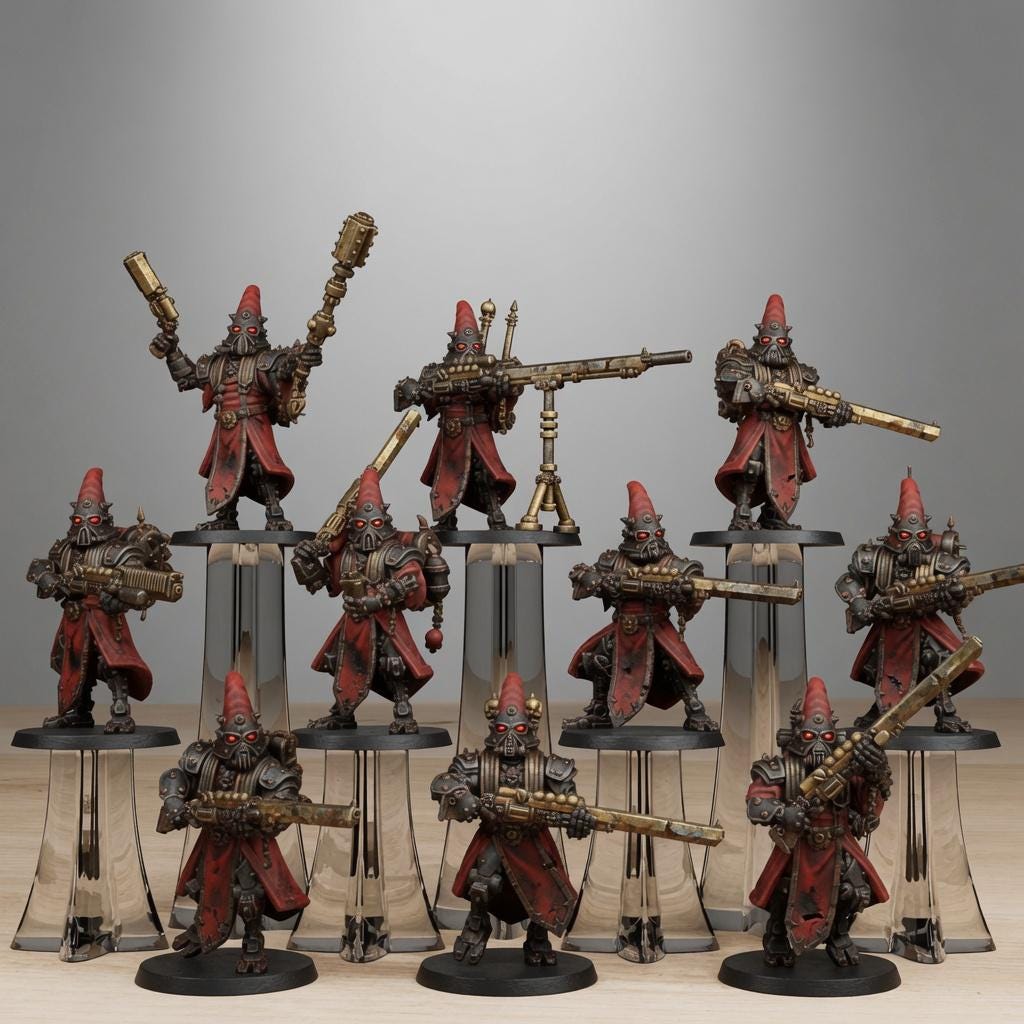 Scavenger Hooded Cultists – Adeptus Mechanicus Proxy