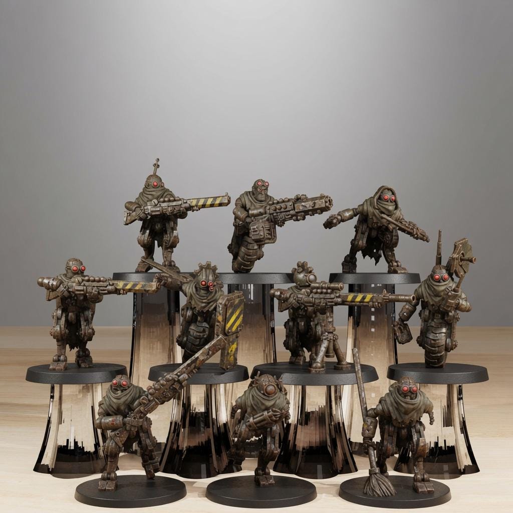 Scavenger Halflings – Adeptus Mechanicus Proxy