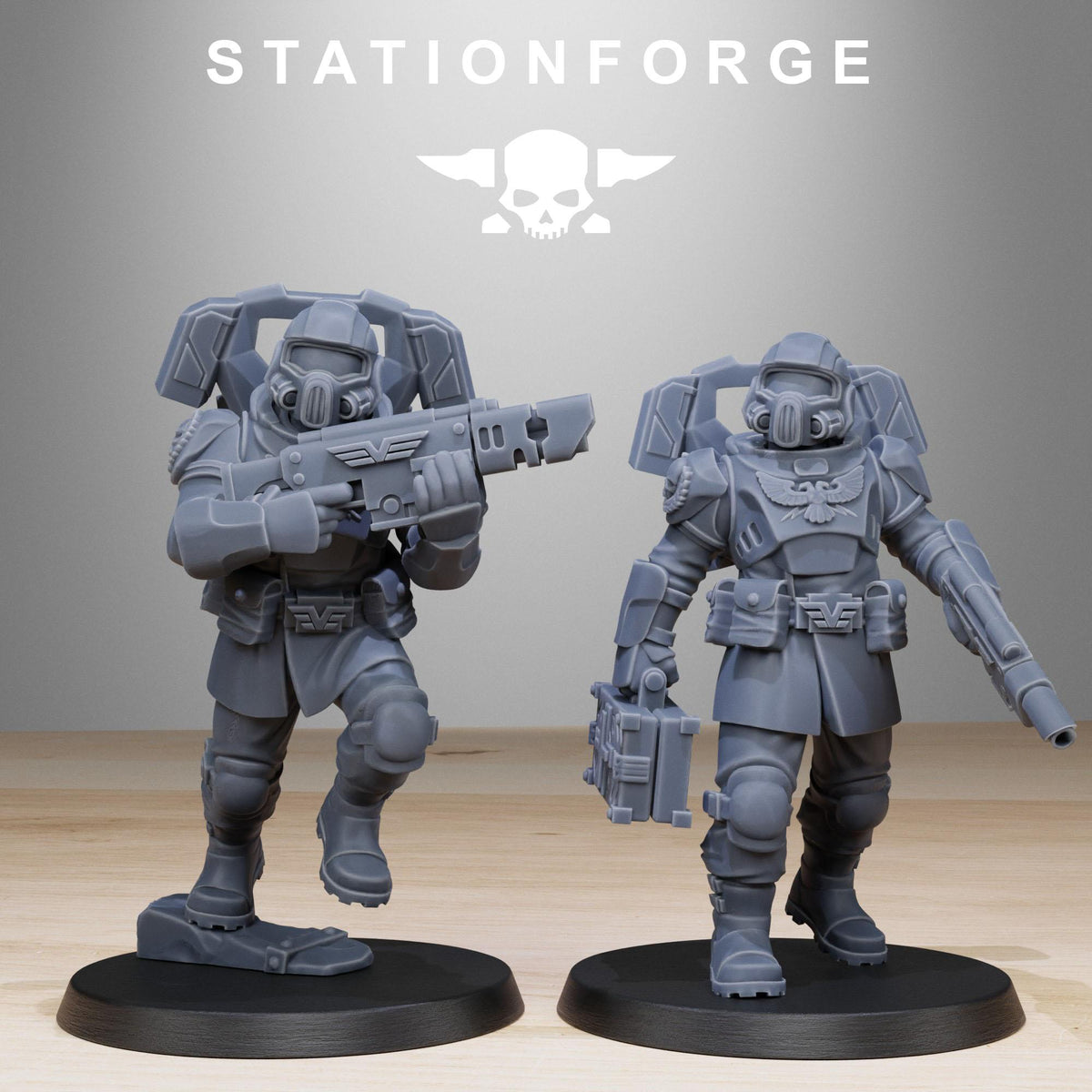 Vaskar Jump Squad – Warhammer 40k Compatible Miniature