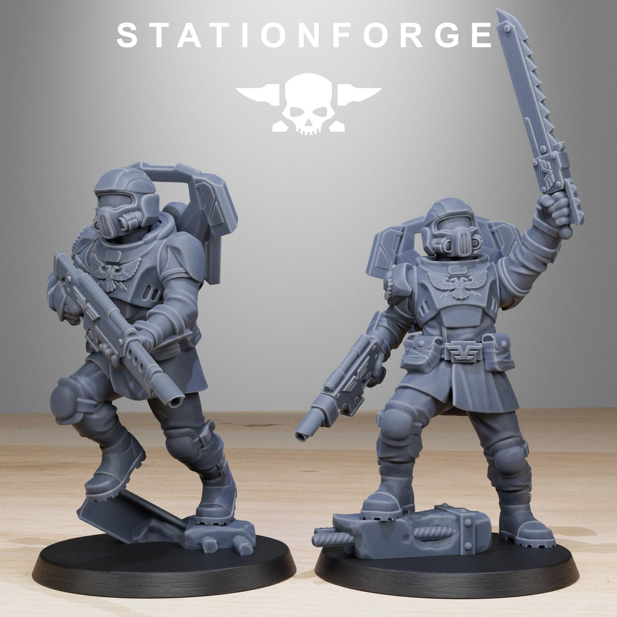 Vaskar Jump Squad – Warhammer 40k Compatible Miniature