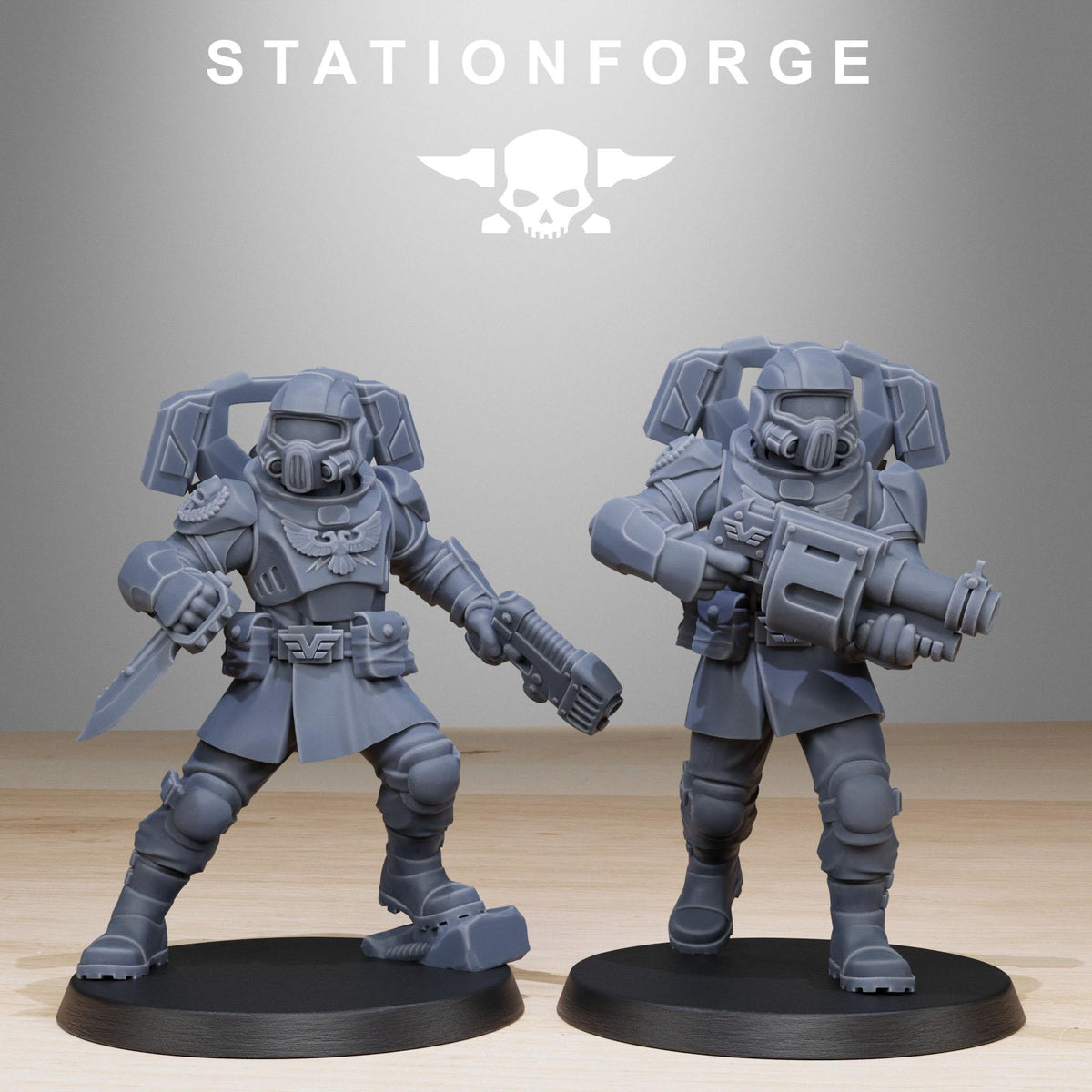 Vaskar Jump Squad – Warhammer 40k Compatible Miniature