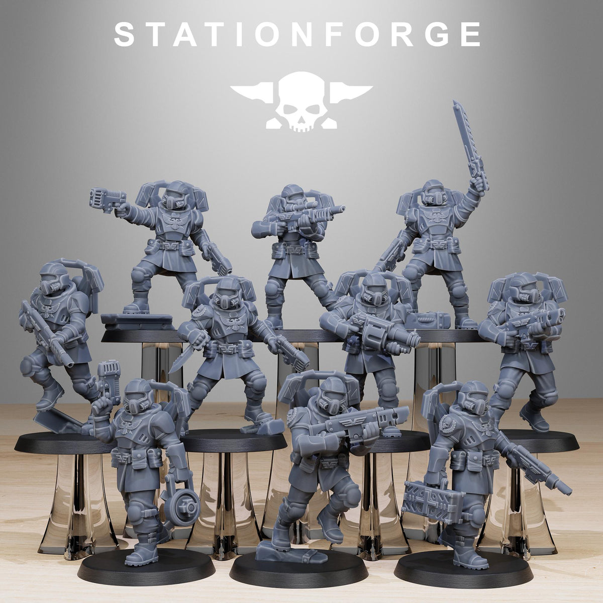 Vaskar Jump Squad – Warhammer 40k Compatible Miniature