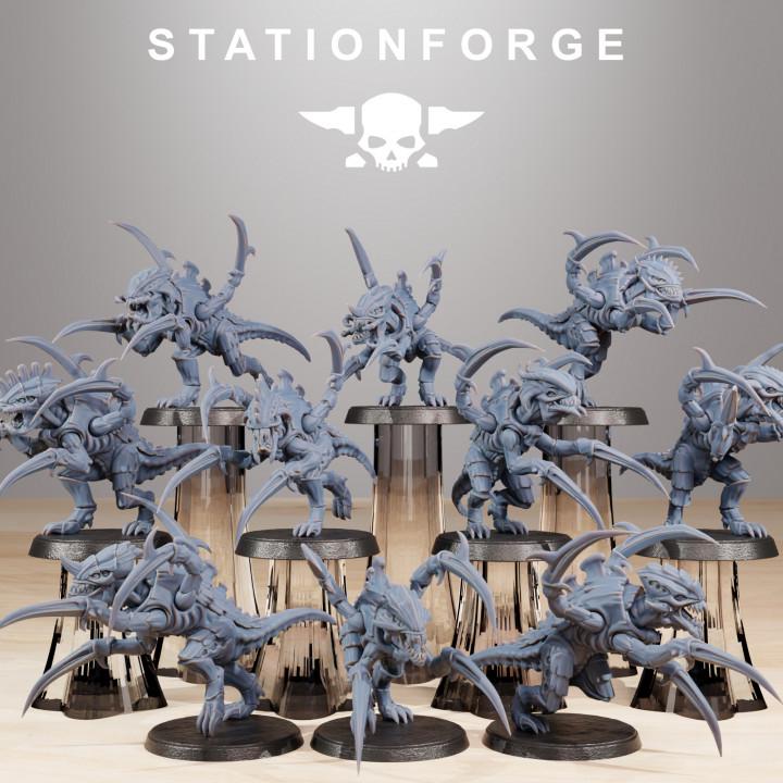 Xenarid Infantry Melee Unit – Warhammer 40k Compatible Miniature