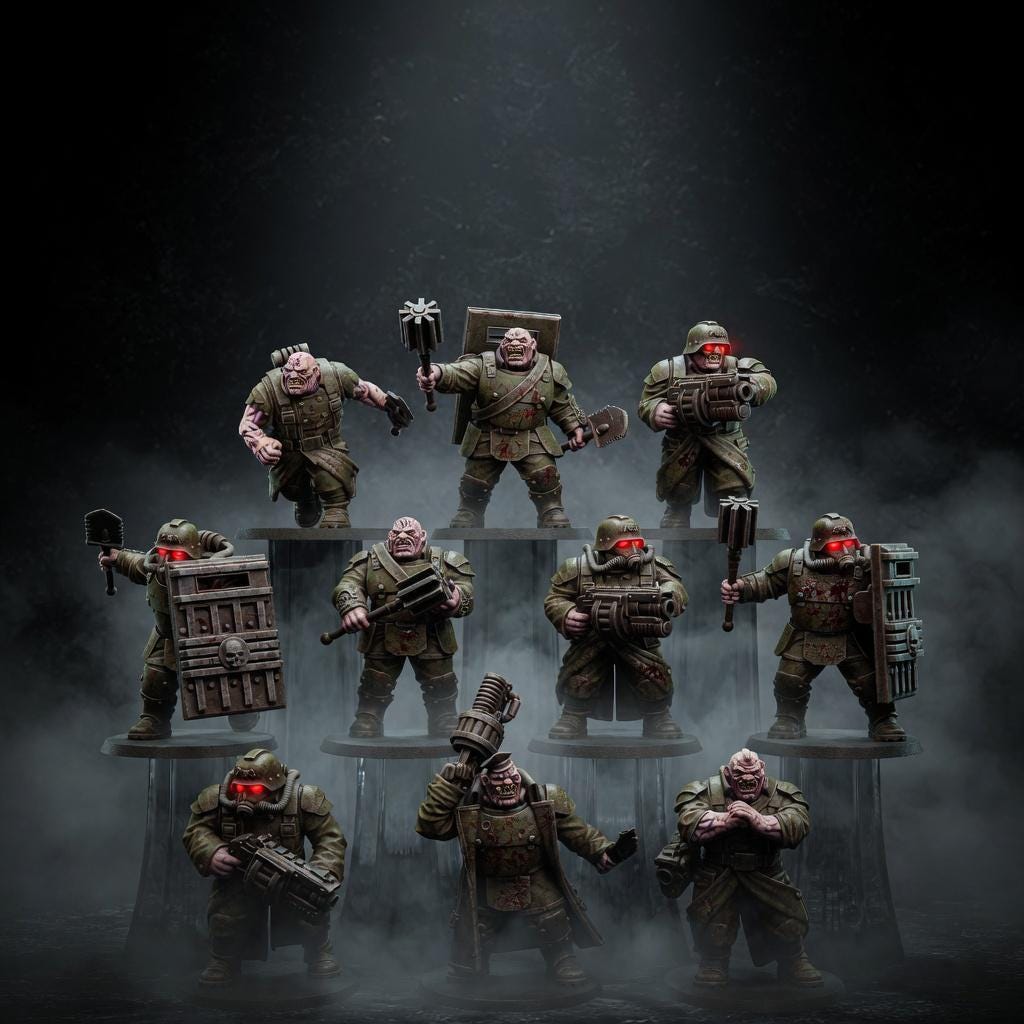 Grimguard Mutants – Astra Militarum Proxy