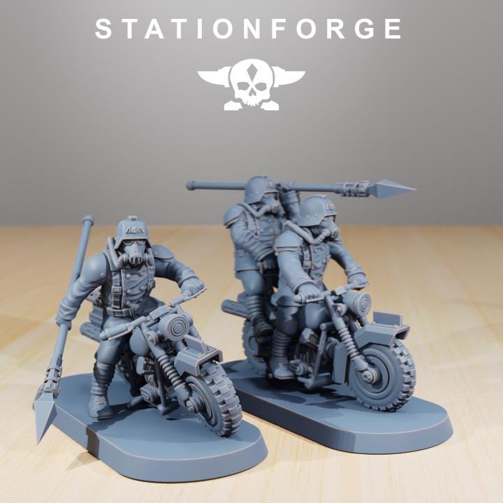 Grimguard Death Bikers – Astra Militarum Proxy
