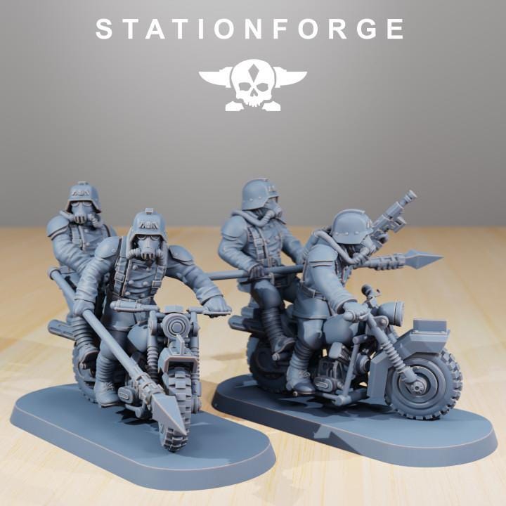 Grimguard Death Bikers – Astra Militarum Proxy