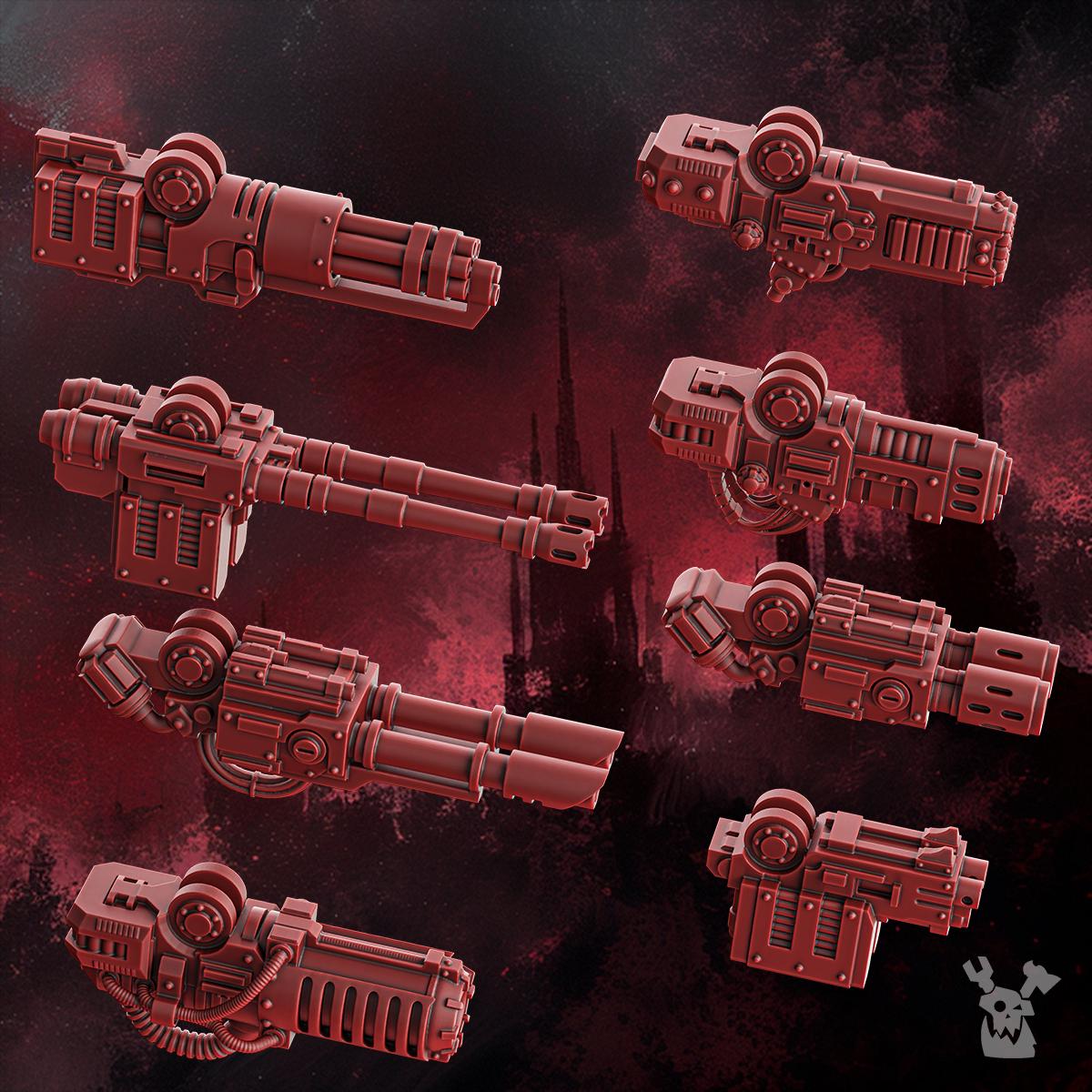 Crimson Wings Ancient Walker – Warhammer 40k Compatible Miniature, DakkaDakka – 3D printed 16K resin miniature – photo 5 of 5
