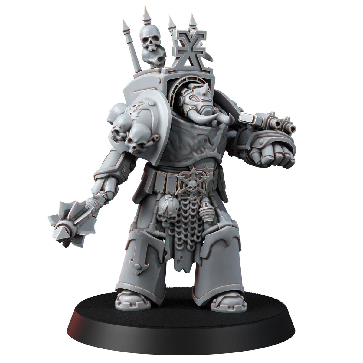 Red Butchers Heavy Guard Exo-Armour – Space Marines Proxy, Wargame Exclusive – 3D printed 16K resin miniature – photo 5 of 7