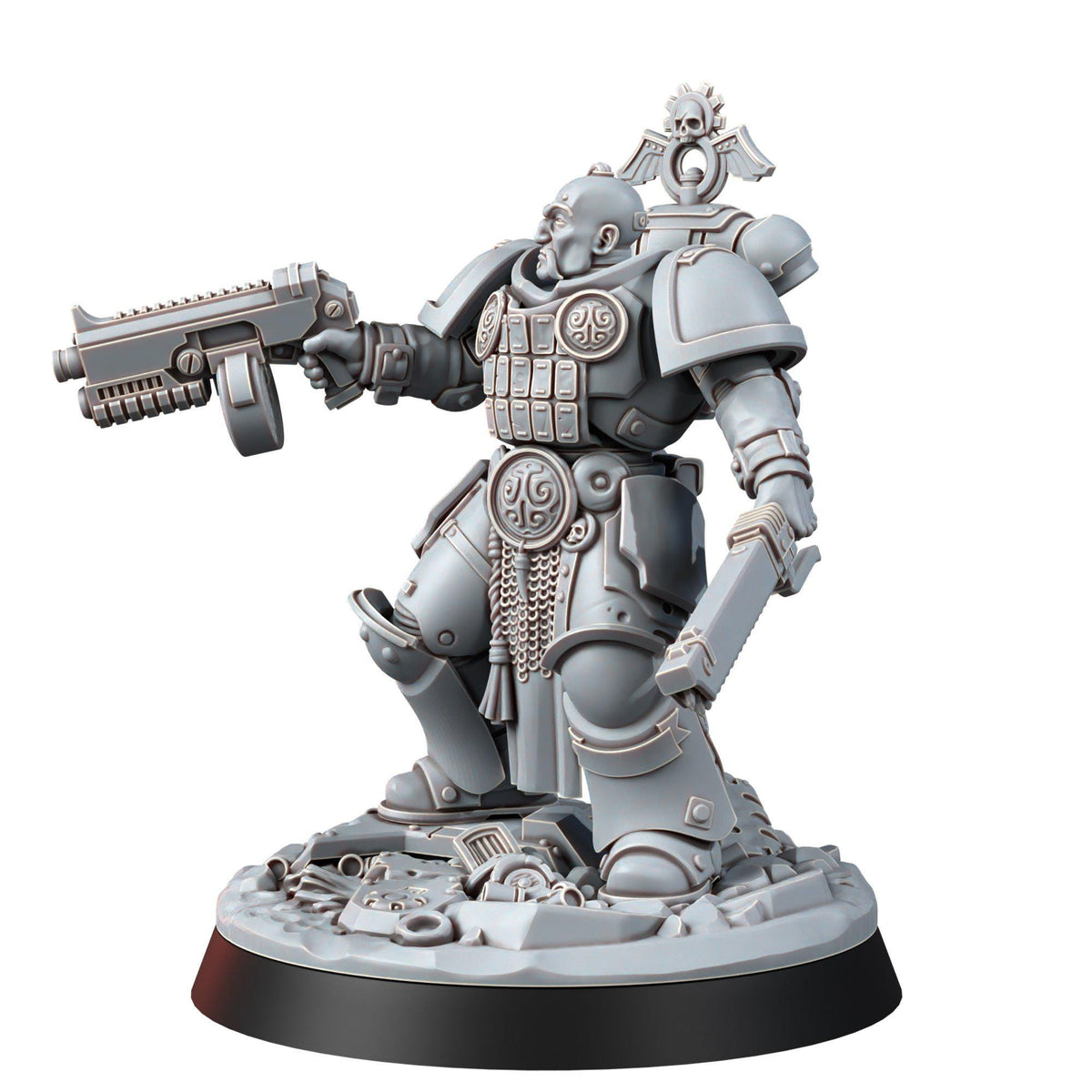 Imperial Nomad – Space Marines Proxy, Wargame Exclusive – 3D printed 16K resin miniature – photo 2 of 6