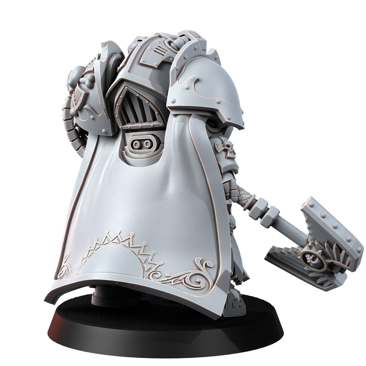Imperial Exolothreftis Preacher – Space Marines Proxy, Wargame Exclusive – 3D printed 16K resin miniature – photo 4 of 5