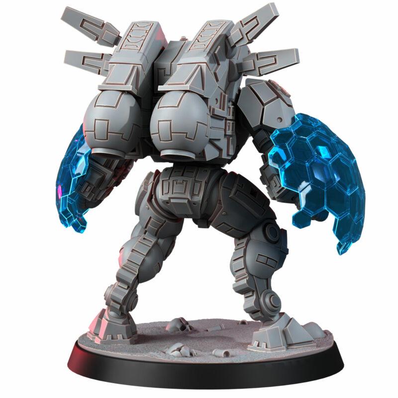 Horizon Battlesuit – T'au Empire Proxy, Wargame Exclusive – 3D printed 16K resin miniature – photo 3 of 8