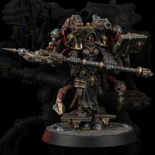 Mechanic Adept Dominator – Adeptus Mechanicus Proxy, Wargame Exclusive – 3D printed 16K resin miniature – main photo