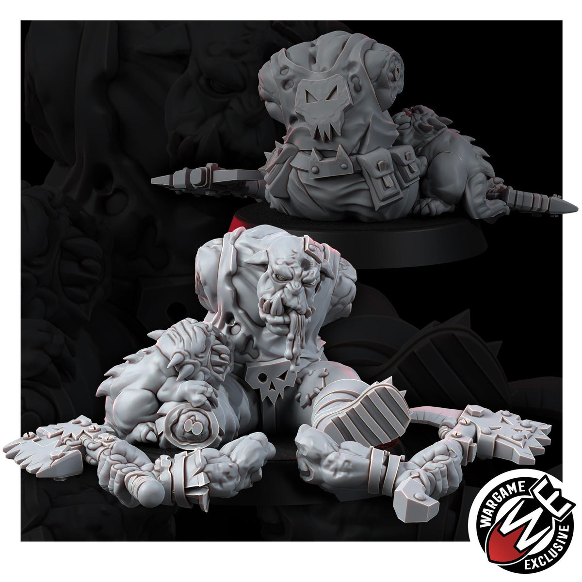 Ork Corpses Battlefield Set – Ork Proxy, Wargame Exclusive – 3D printed 16K resin miniature – photo 4 of 12