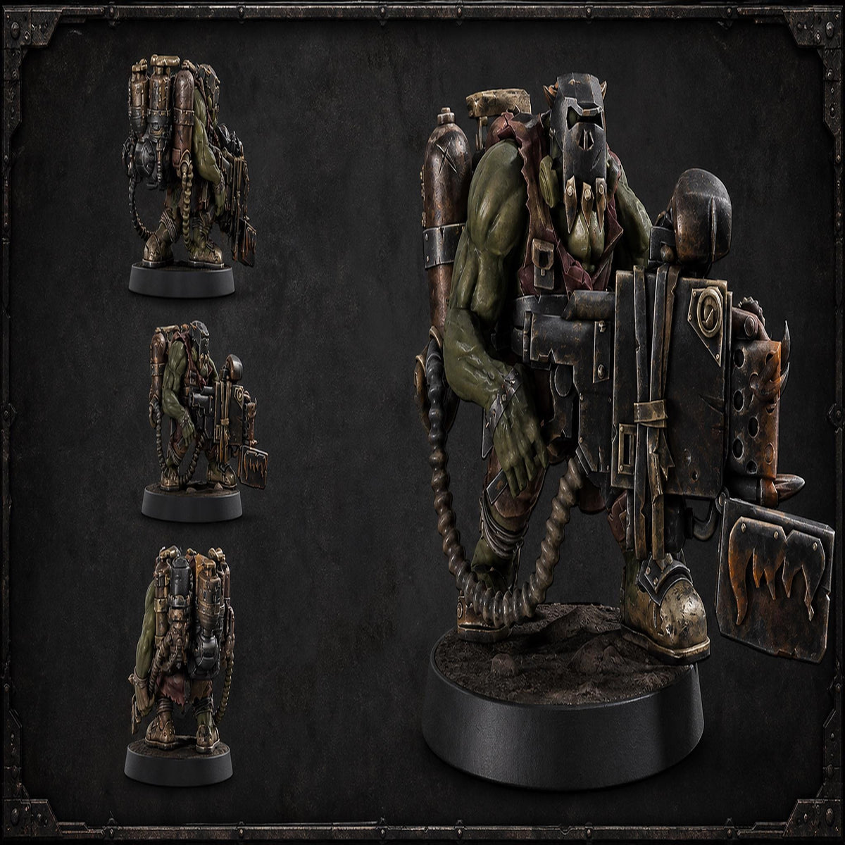Sneaky Boy Lighta Orc Character – Ork Proxy, Blue Sky Minis – 3D printed 16K resin miniature – main photo