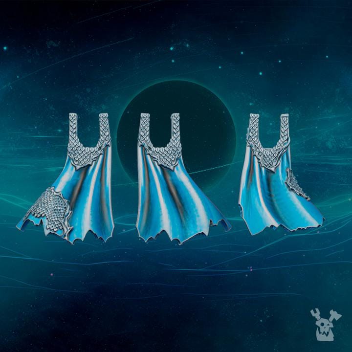 Scylla Chameleon Cloaks – Alpha Legion Compatible Bits, DakkaDakka – 3D printed 16K resin bits – photo 2 of 2