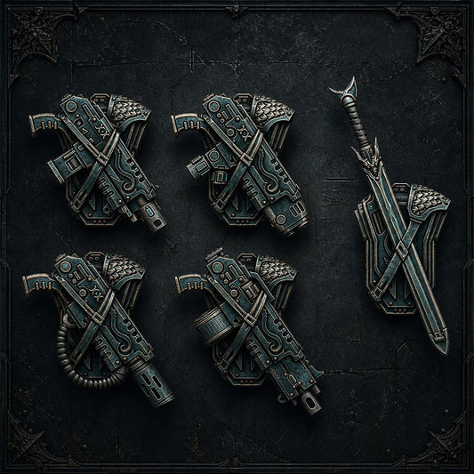 Scylla Backpacks – Alpha Legion Compatible Bits, DakkaDakka – 3D printed 16K resin bits – main photo