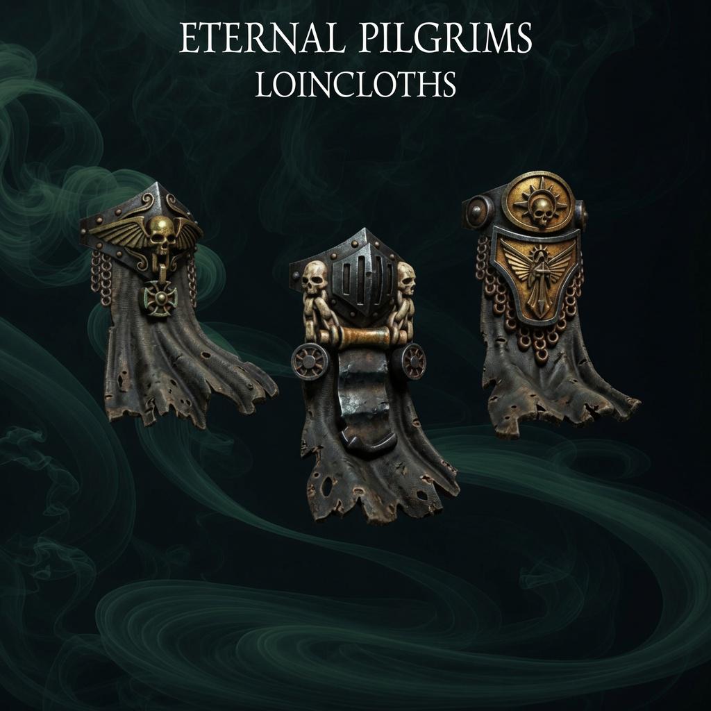 Eternal Pilgrims Termi pack Loincloths – Dark Angels Compatible Bits, GreyTide Studio – 16K resin bits – main photo