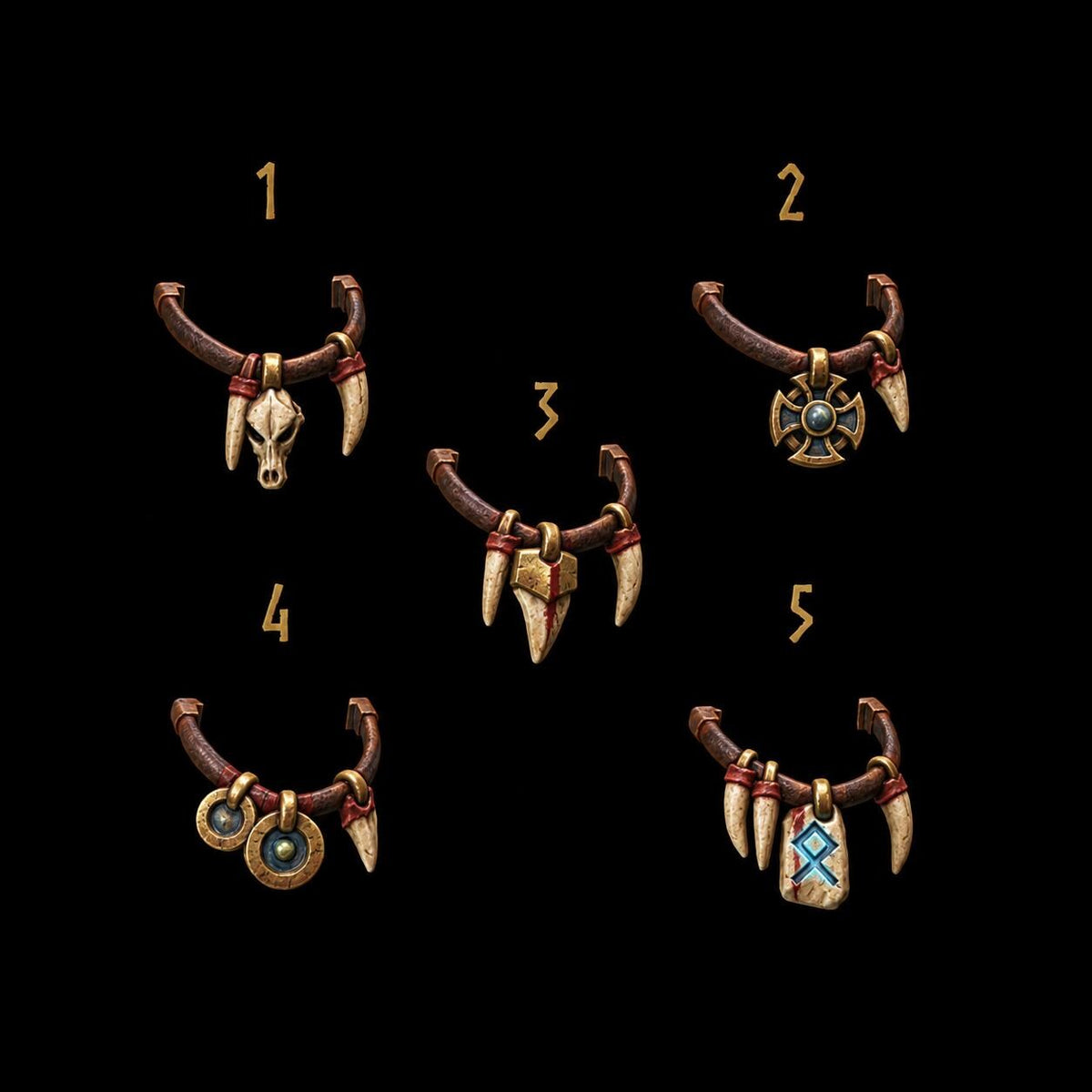 Primal Hounds Decorations – Space Wolves Compatible Bits, GreyTide Studio – 3D printed 16K resin bits – photo 11 of 11