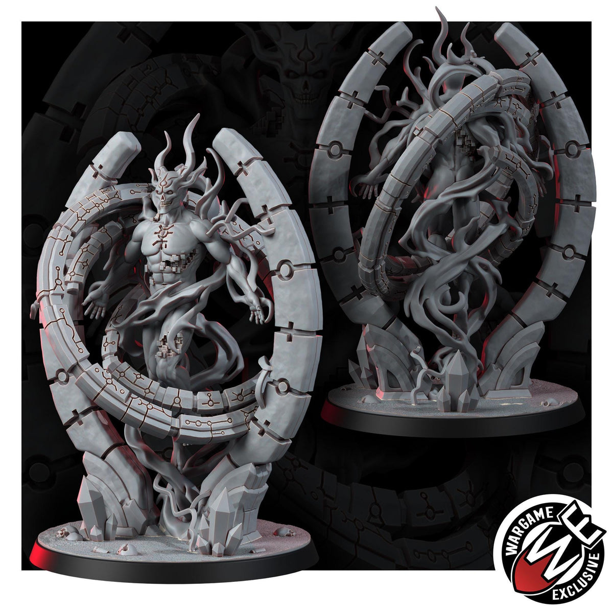 Necrocyborg Void Ascendant – Necrons Proxy, Wargame Exclusive – 3D printed 16K resin miniature – photo 4 of 6
