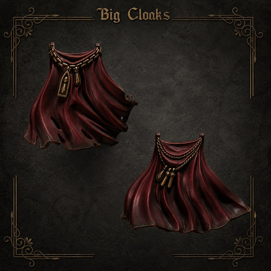 Crimson Lords Big cloaks – Blood Angels Compatible Bits