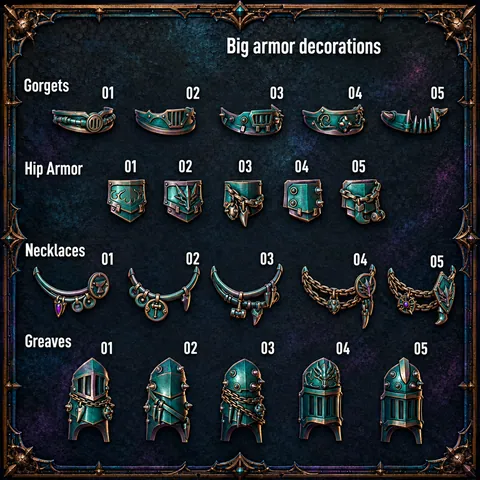 Big Armor Decoration