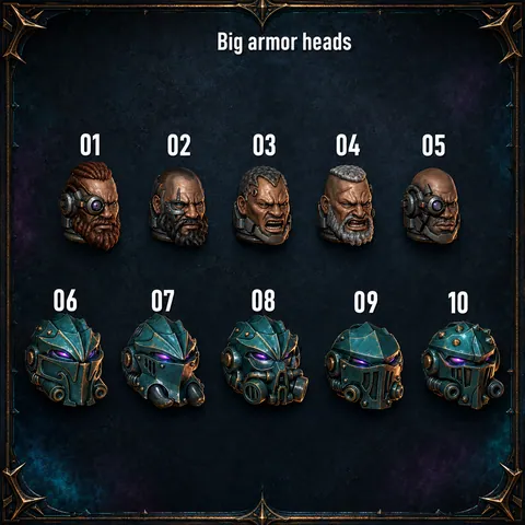 Big Armor Heads