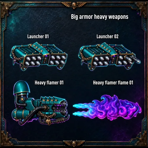 Big Armor Heavy Weapons