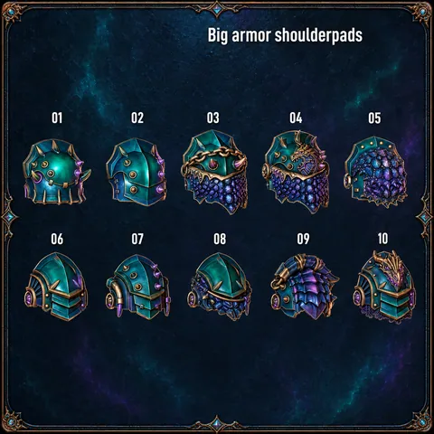 Big Armor Shoulderpads