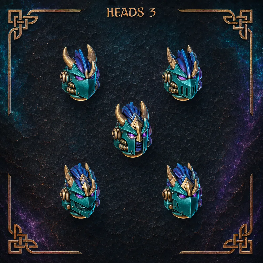 Heads 3