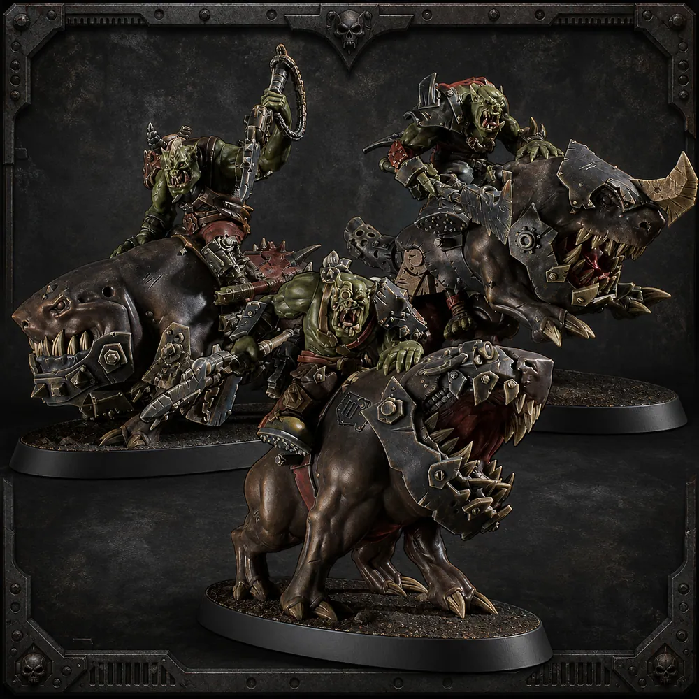 Beastie Riders Orc Squad