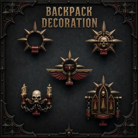Backpack decoration