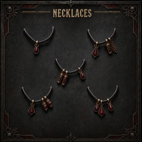 Necklace decoration