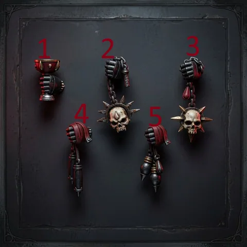 Relic hands decoration