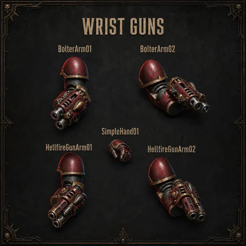 Wrist guns