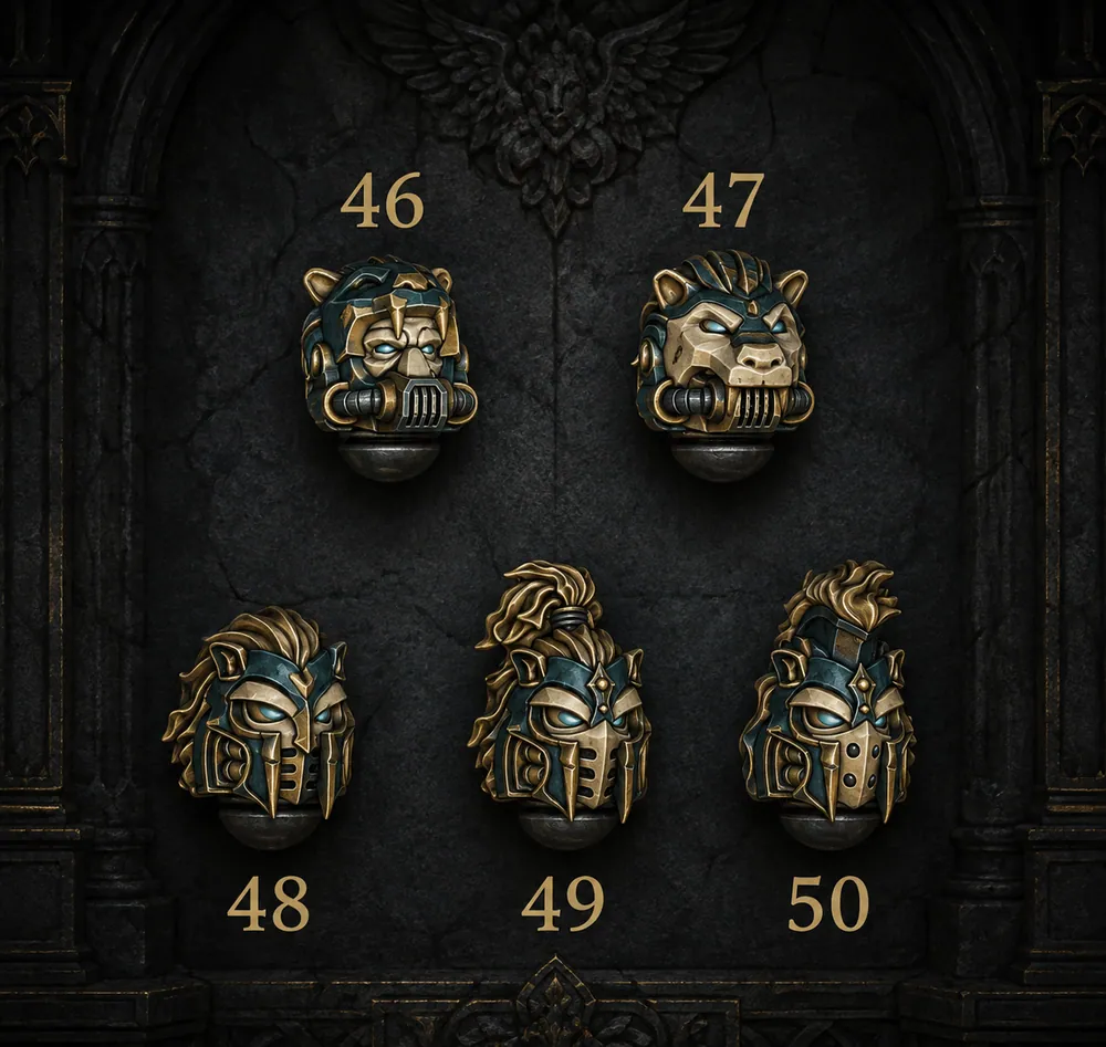 Lion helmets