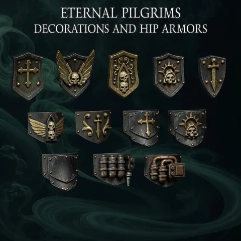 Termi pack — Decorations & hip armors