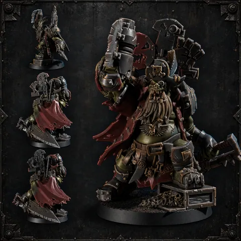 Kaptin Snagrukk - Orc Character
