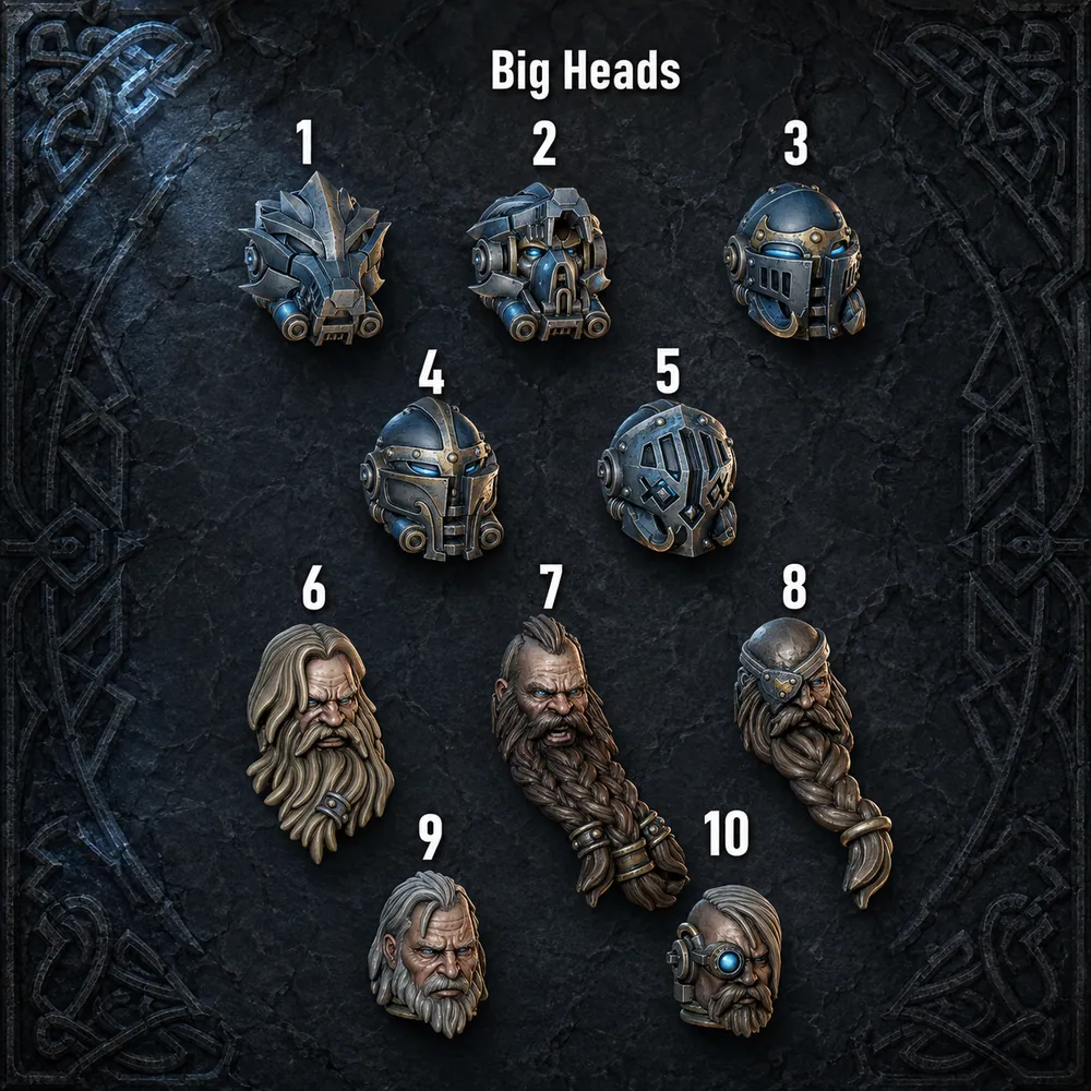 Big Armor Heads