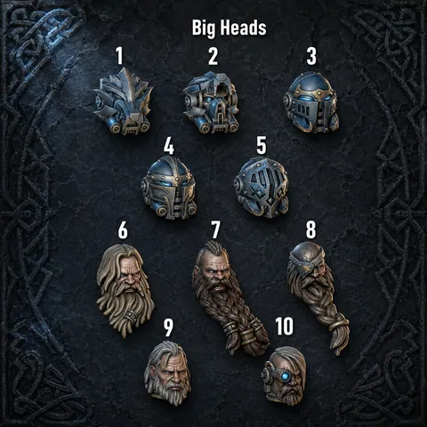 Big Armor Heads