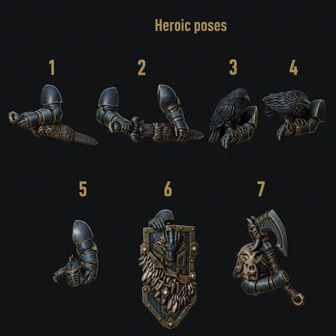 Heroic Poses