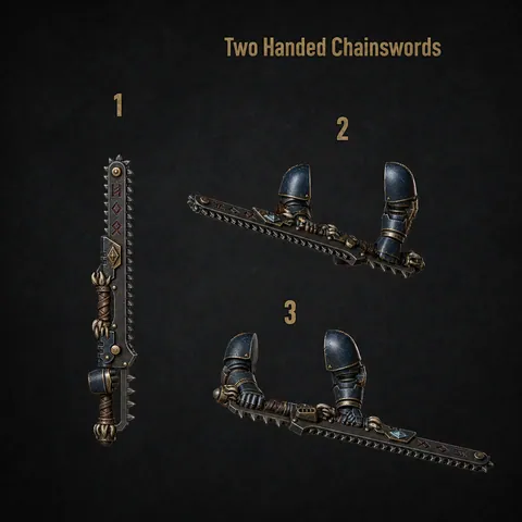 Two Handed Chainswords