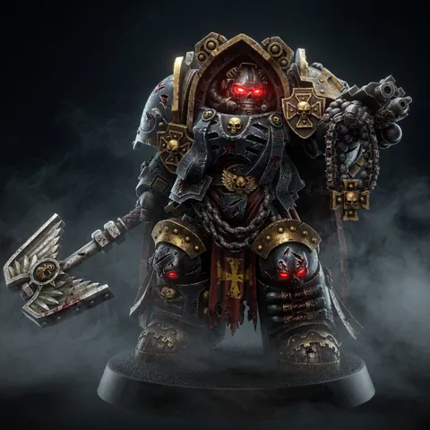 Space Knights Exolothreftis Preacher