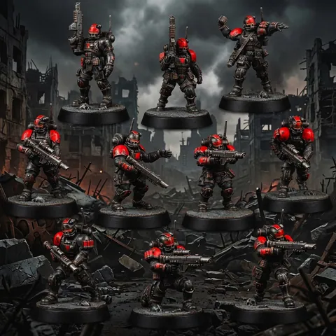 Space Knights Urban Storm Squad